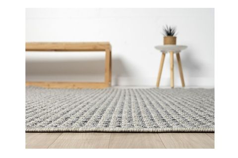 ESSE HAV TOZ VERMEZ KOLAY TEMİZLENEN HASIR DOKU SİSAL HALI, GRİ, 120X200, 667
