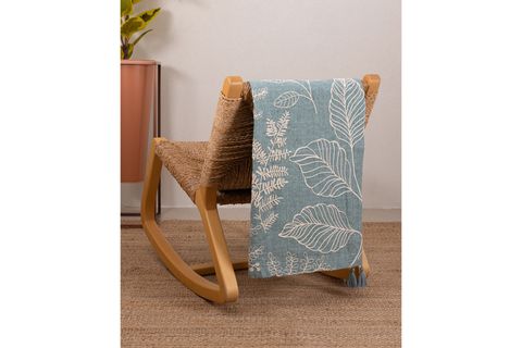THE MİA THROW KOLTUK ŞALI PÜSKÜLLÜ YEŞİL 170X130