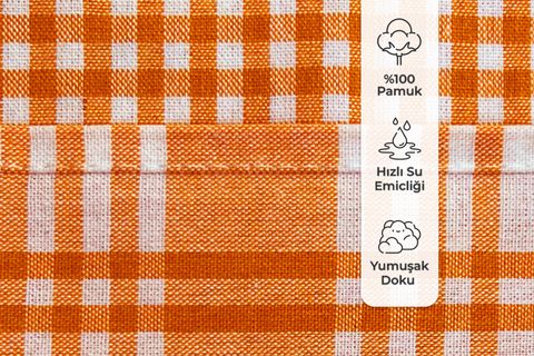 PÖTİ KARELİ KURULAMA BEZİ, SERVİS PEÇETESİ, YEDİLİ