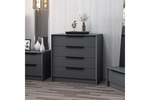 KALE LUXE 4Ç ŞİFONYER, ANTRASİT