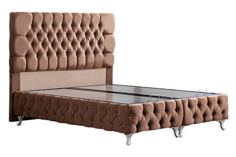 ROMA BAZA VE BAŞLIK SETİ, AÇIK KAHVERENGİ, 90X190