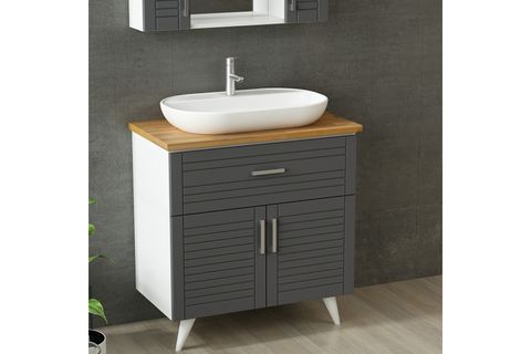 VERA BANYO DOLABI AY2K1Ç201, ANTRASİT, 85CM