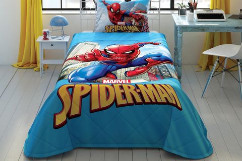 SPIDERMAN CLASSIC TEK KİŞİLİK YATAK ÖRTÜSÜ SETİ, MULTİ