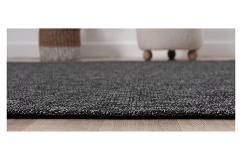 ESSE HAV TOZ VERMEZ KOLAY TEMİZLENEN HASIR DOKU SİSAL HALI, ANTRASİT, 120X300, 663