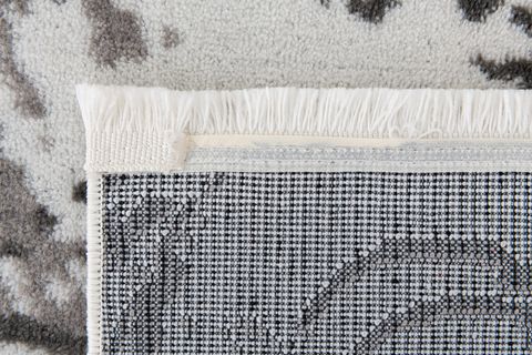 LİFE MAKİNE HALISI 6022, SAÇAKLI, GRİ, 80X150