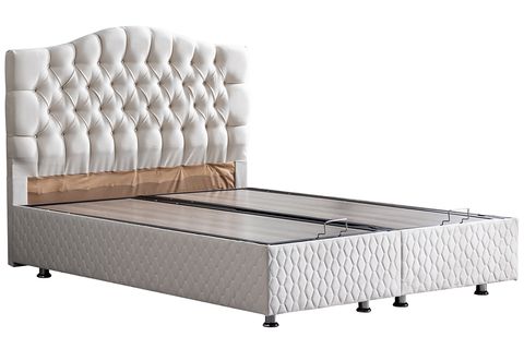 ZÜMRÜT NEW BAZA BAŞLIK VE ORTHOSOFT YATAK SETİ, KREM, 120X200