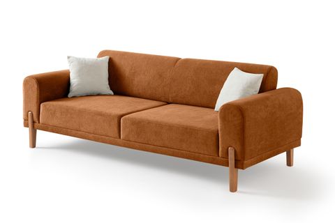 HAMBURG PLUS SIRT MEKANİZMALI ÜÇLÜ KOLTUK, TURUNCU