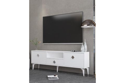 DROPDD TV SEHPASI, BEYAZ GÜMÜŞ KULP, 1304DROPDD 1