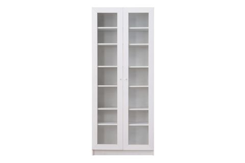 LOTUS KİTAPLIK, BEYAZ, 2 KAPAKLI