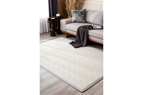SİSALO BORDURE KREM GRİ SİSAL HALI GRİ BORDÜR B3419B, 160X230