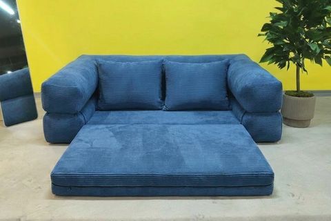 KATLANIR YATAK ÇOK FONKSİYONLU KOLTUK, LACİVERT