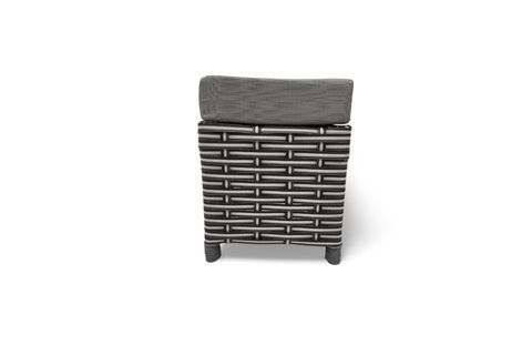 RATTAN PUF, GRİ
