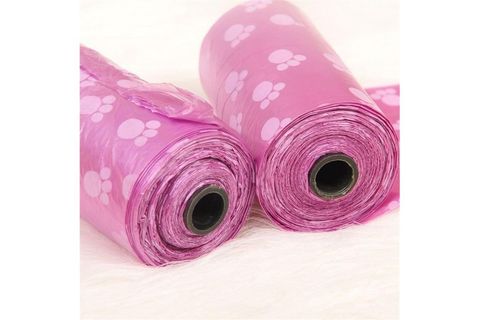 EVCİL HAYVANLAR İÇİN PATİ DESENLİ KAKA POŞETİ