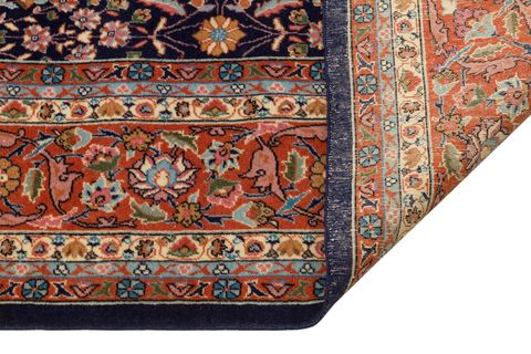 EL DOKUMA HEREKE İMZALI YEDİ DAĞIN ÇİÇEĞİ, 195X320 CM