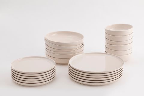 KİTCHEN ESSENTİALS STONEWARE YEMEK TAKIMI, BEJ, 24 PARÇA