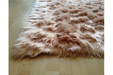 TAPPETO KUZU KÜRKÜ POST HALI, CAMEL 80X200