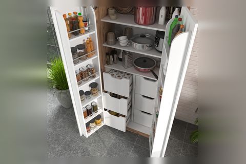 MOLİNA 6 ÇEKMECELİ 90 DERECE KİLER DOLAP