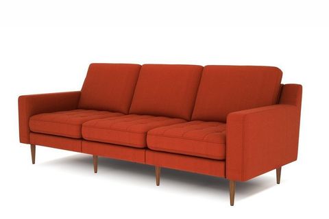 Üçlü Koltuk - Metal Altın Ayak