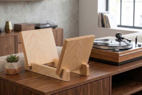 VİNTRA PLAK, DERGİ, GAZETE, KİTAP İÇİN MODÜLER RAF, NATURAL RENK