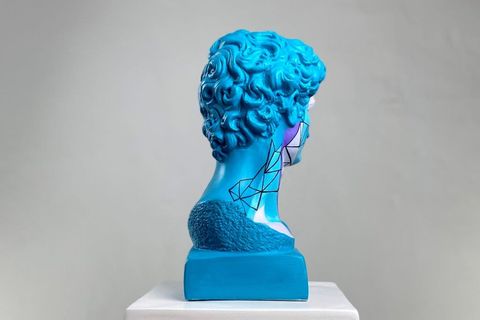DAVID GEOMETRIC SKY POP ART DEKORATİF ROMA YUNAN HEYKELLERİ