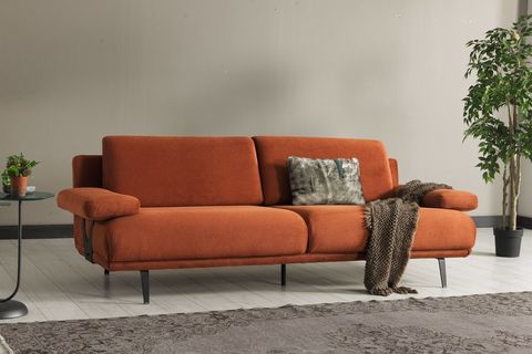 Üçlü Koltuk Turuncu