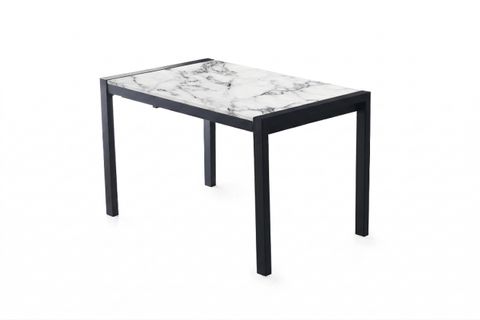 LATO MASA, BEYAZ MERMER, 120X75