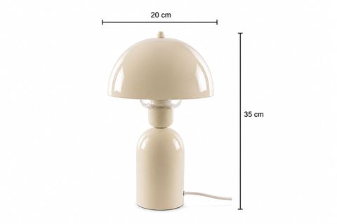 EVLİGHT ELİT ABAJUR, KREM, 35 CM