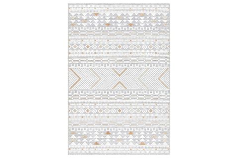SAND GRİ SARI TEMİZLENEBİLİR HALI, 65550A, 50X80