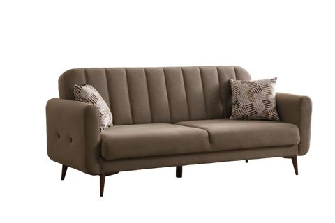 BONA ÜÇLÜ KOLTUK, CEVİZ AYAK, HAKİ