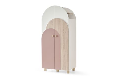 PETİTE GARDIROP, PEMBE, 2 KAPAKLI