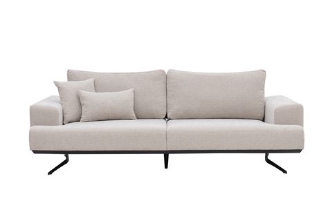 KAMIN NEW ŞÖNİL KOLTUK TAKIMI, GRİ EKRU