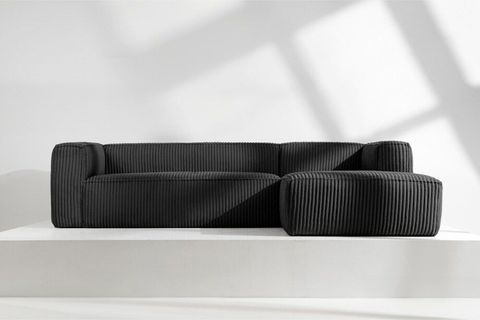 MELODİ SAĞ KÖŞE KOLTUK, SİYAH