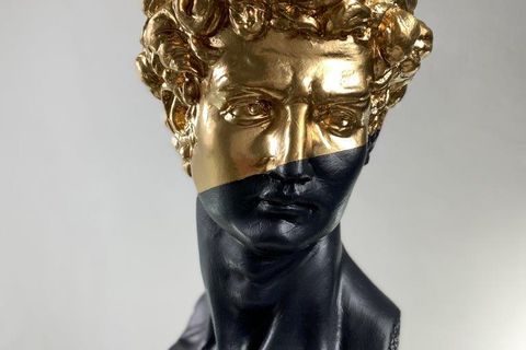 DAVID MIGHTY POP ART DEKORATİF ROMA YUNAN HEYKELLERİ