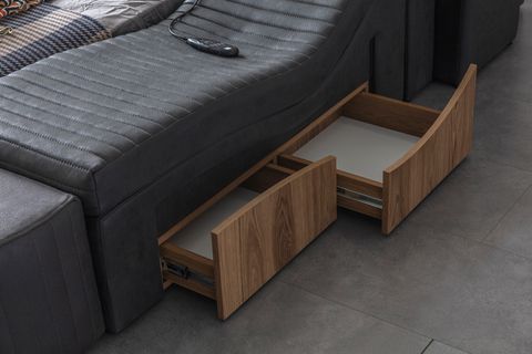 BARCELONA MASAJLI AKILLI KARYOLA, ANTRASİT