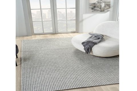 BONNA ANTİBAKTERİYEL JÜT HALI, GRİ 666 100X200 CM