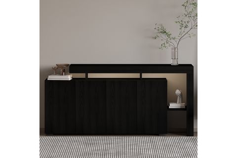 BELİZ KONSOL, AHŞAP SİYAH