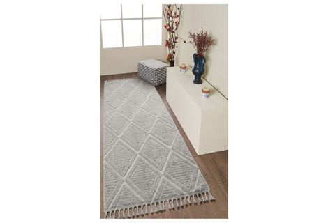 ELİT BUKLELİ YUMUŞAK PELUŞ POST SHAGGY SALON HALISI, K742B, 100X500