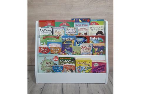 MELİS ÜÇ RAFLI MONTESSORİ KİTAPLIK