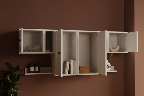 AYDIN KİTAPLIKLI RAF, MST-DVR-1018