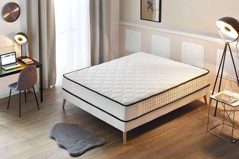 ORTOPEDİLK LÜX COTON YAYLI TEK KİŞİLİK YATAK, 120X190