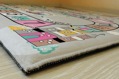 KARNAVAL ŞATOLU ŞEHİR ÇOCUK ODASI OYUN HALISI 150X230, GRİ