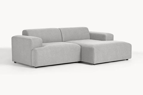 ELSA KETEN MİNİ KÖŞE KOLTUK, SAĞ KÖŞE, GRİ