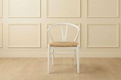 SİMON LAKE MAT KAYIN AĞACI SANDALYE, BEYAZ, 2 ADET