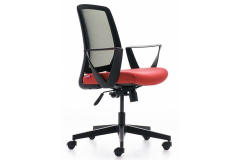RAPİDO C500 SIRTI FİLELİ ÇALIŞMA KOLTUĞU, KIRMIZI