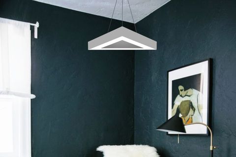 HEGZA LIGHTING TRIAN LED AVİZE, GRİ KASA GÜN IŞIĞI