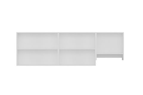 MİNAR 230 CM MUTFAK DOLABI BEYAZ 230-B4-ÜST MODÜL