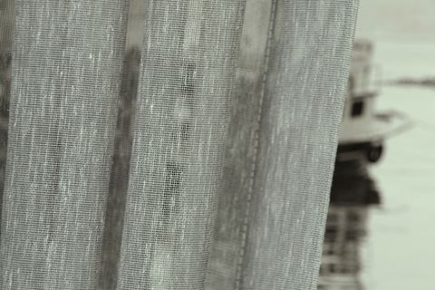 MASSARELLİ KETEN TÜL FÜME PİLESİZ 100X260