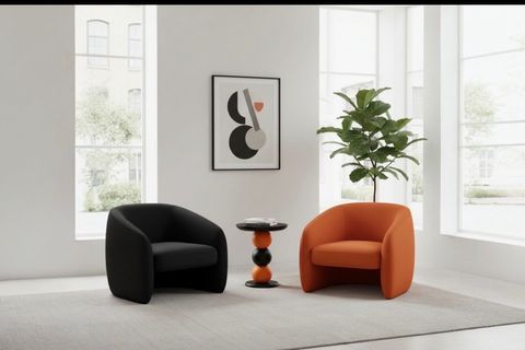 CARMEN EL YAPIMI MASİF SEHPA, TURUNCU