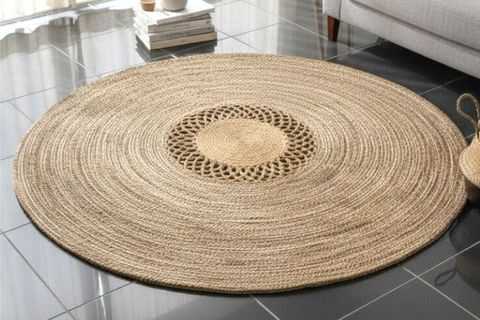MAREA YUVARLAK MODEL HALI, NATURAL, 120 CM