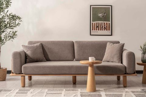 DİVA İSKANDİNAV ÜÇLÜ NATURAL AYAK, ANTRASİT